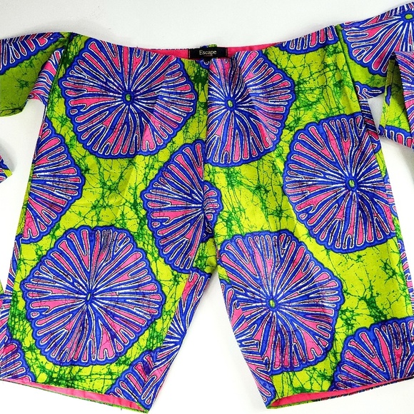 African print shorts - Picture 4 of 4